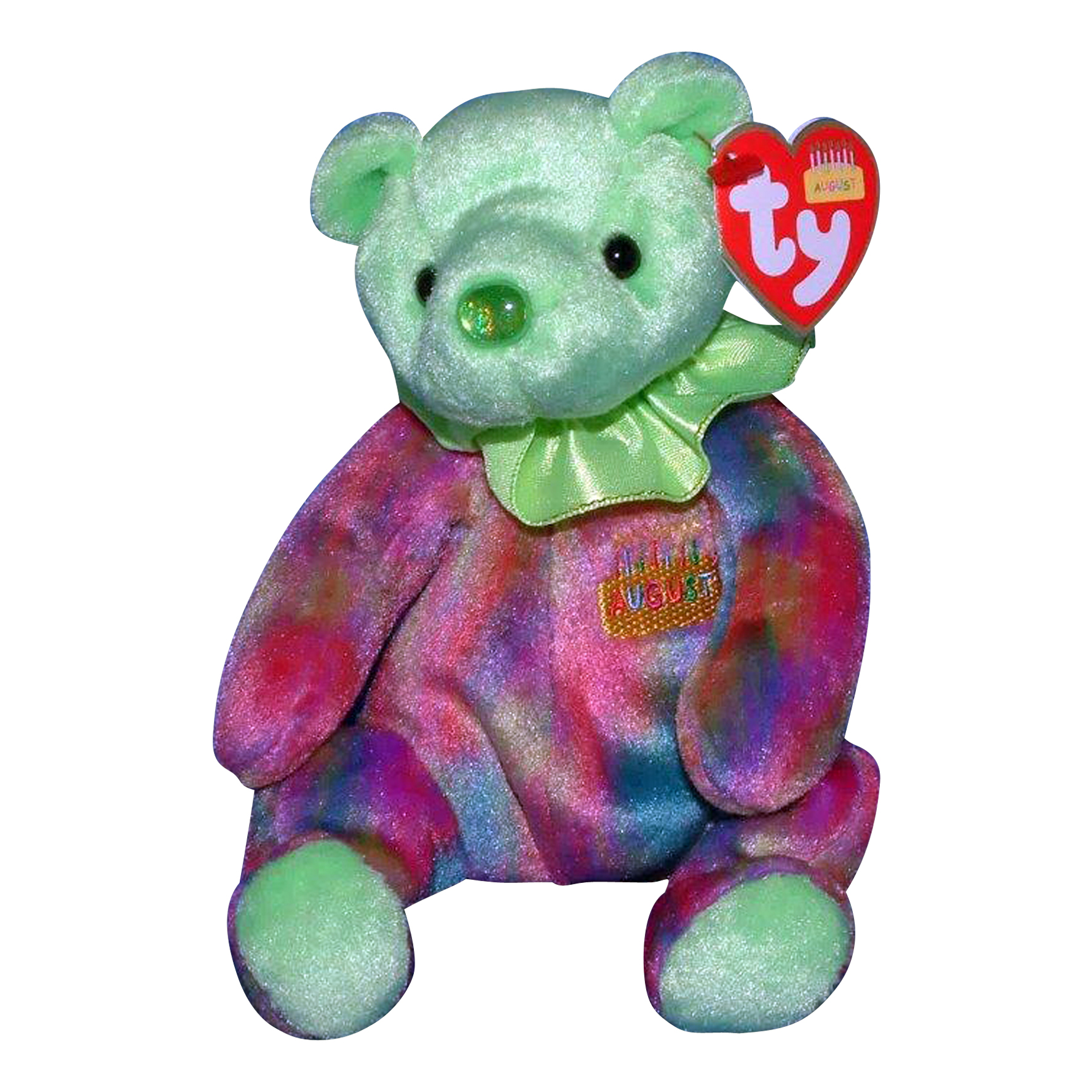 Ty Beanie Baby August - MWMT, Bear Birthday 8421043712 | eBay