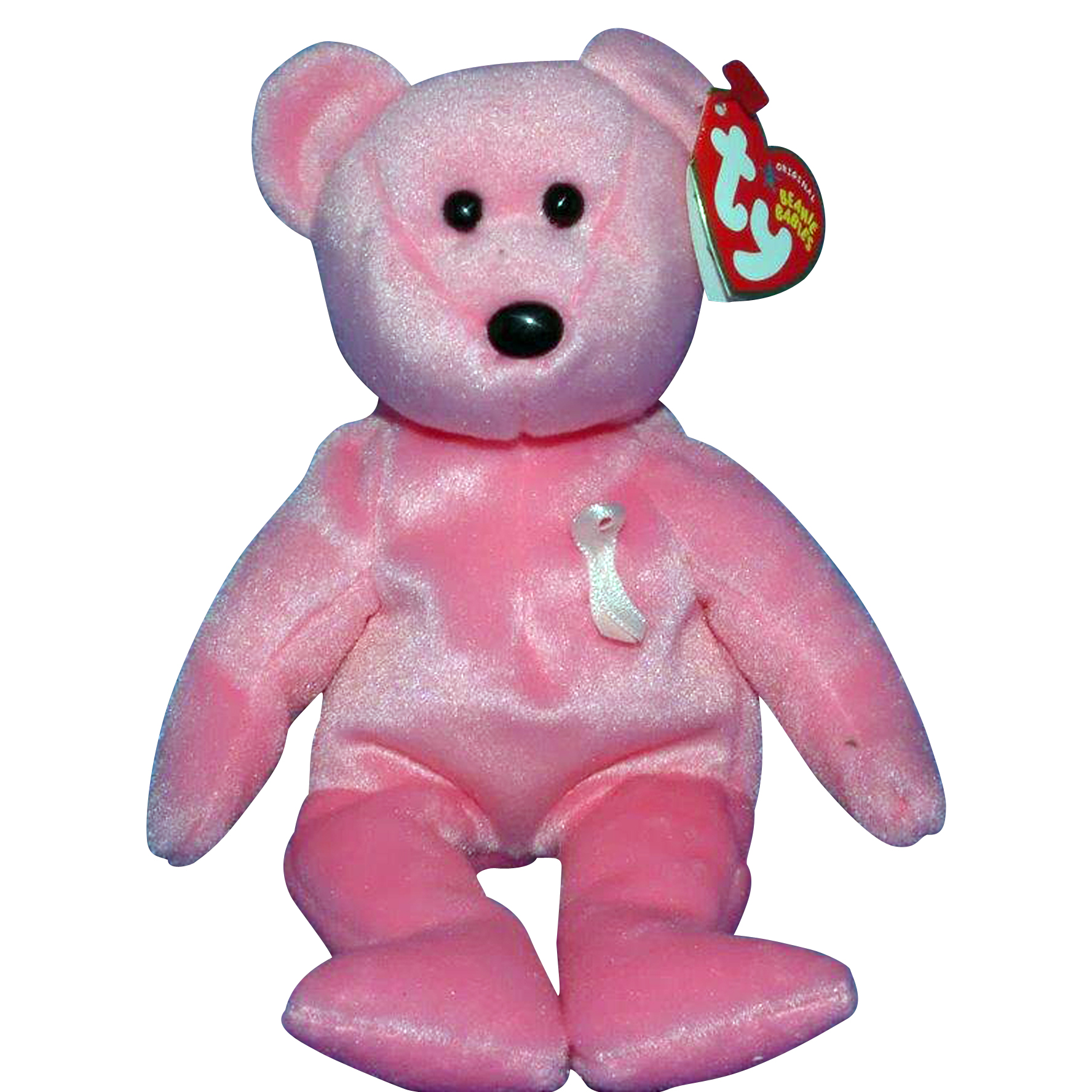 Ty Beanie Baby Aware Breast Cancer - MWMT, Bear | eBay