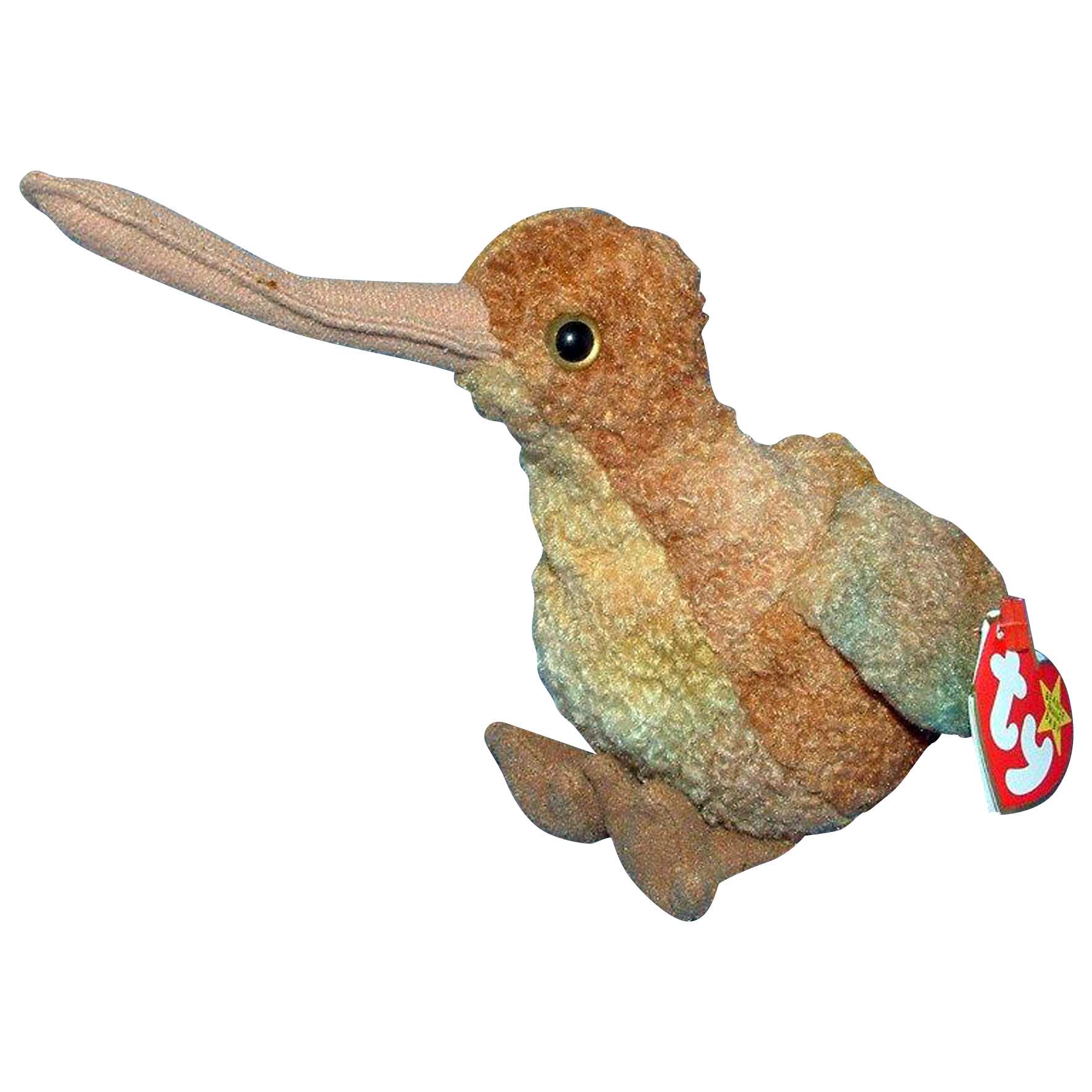 ty beanie babies beak the kiwi bird