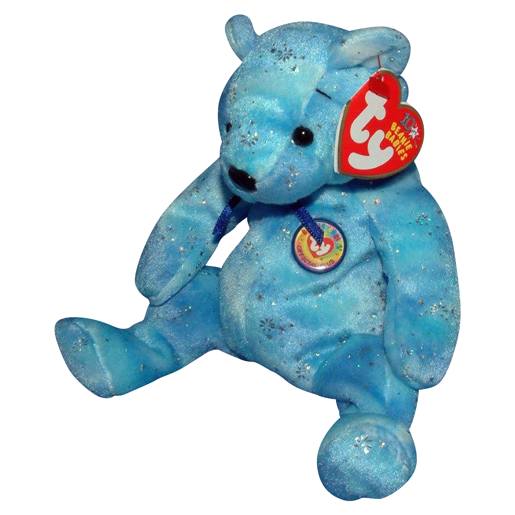 royal blue beanie baby