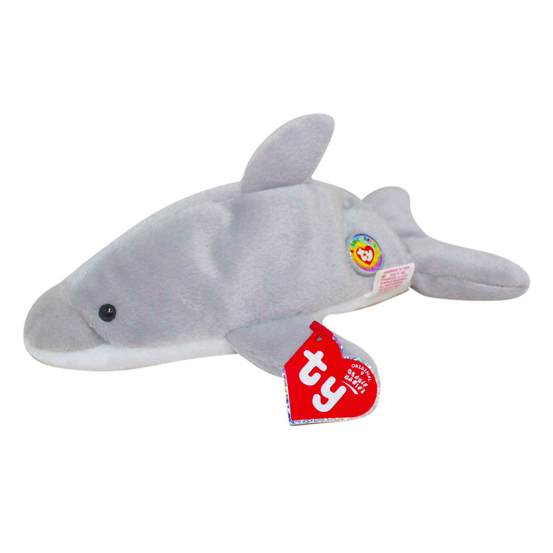 Ty Flash The Dolphin oc Beanie Baby Official Club Exclusive By Ty Inc Ebay