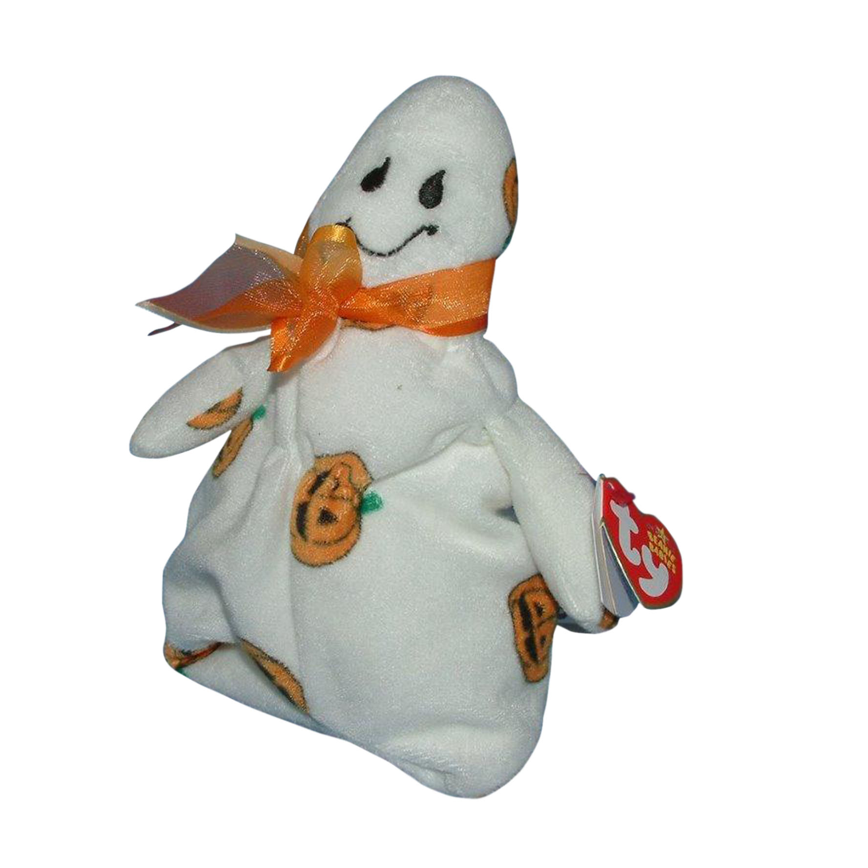 Ty Beanie Baby Ghoulish - MWMT (Ghost 2006) Halloween