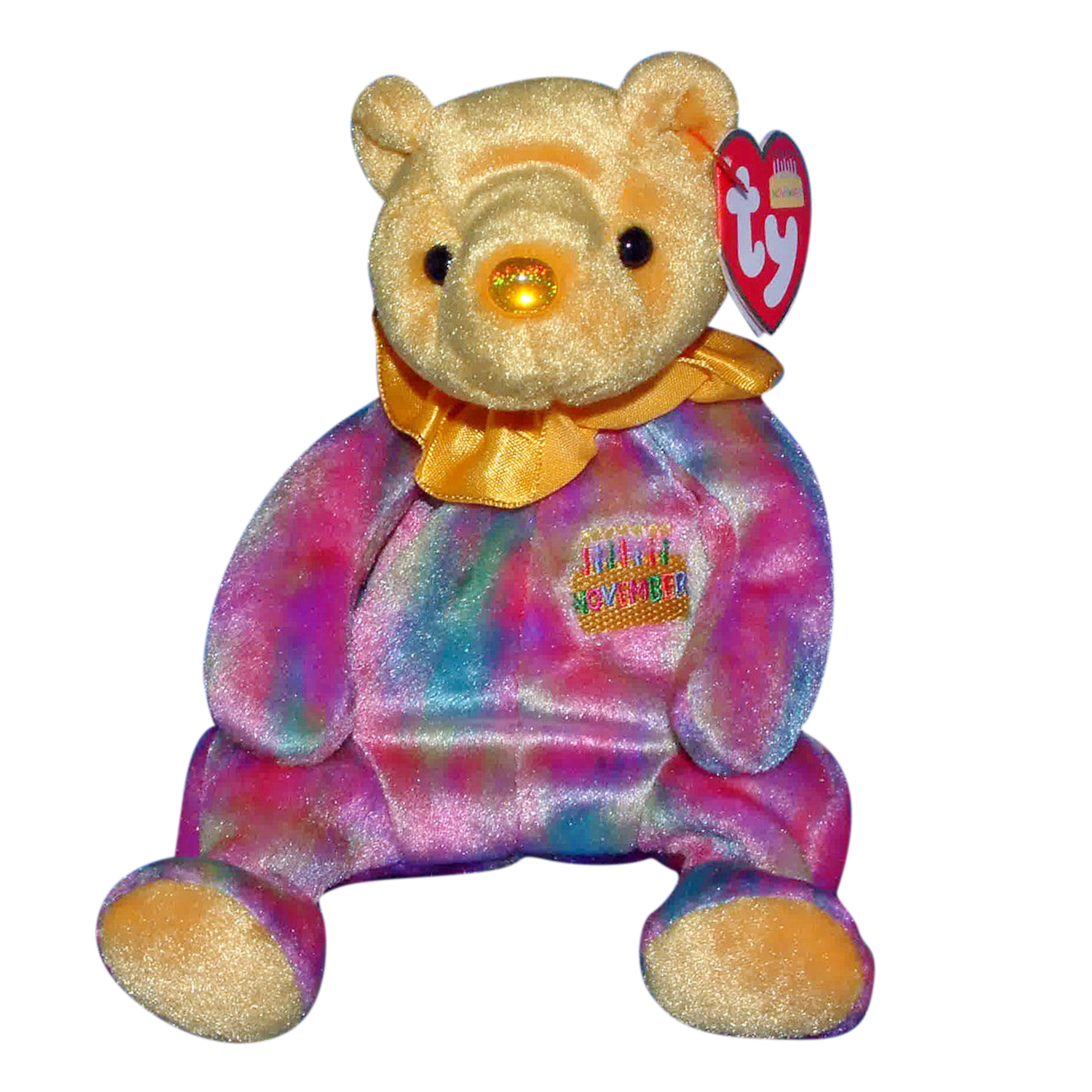 Ty Beanie Baby November - MWMT (Bear) Birthday 8421043866 | eBay