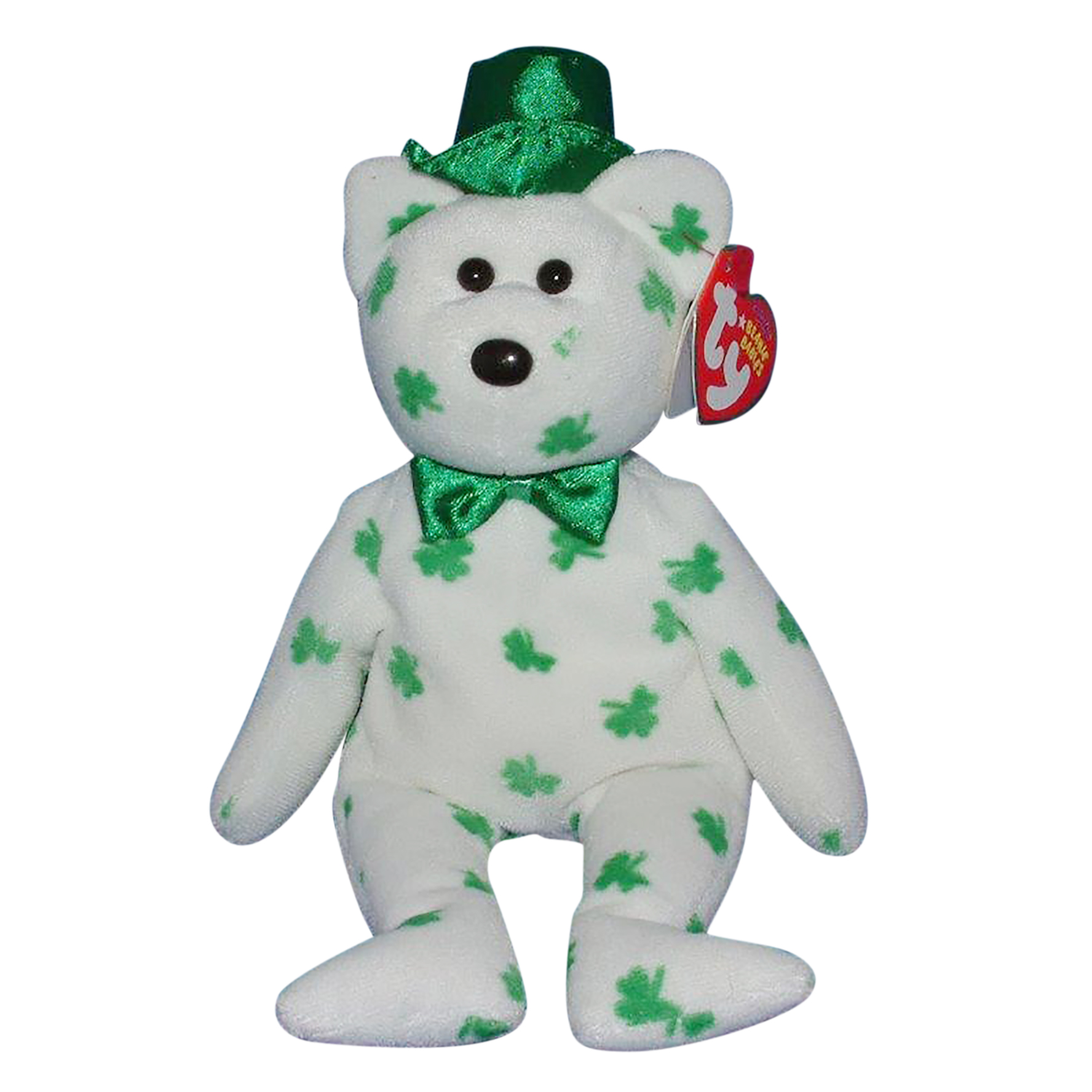 Ty Beanie Baby O'fortune MWMT (Bear Irsh 2007) St Particks 8421404810