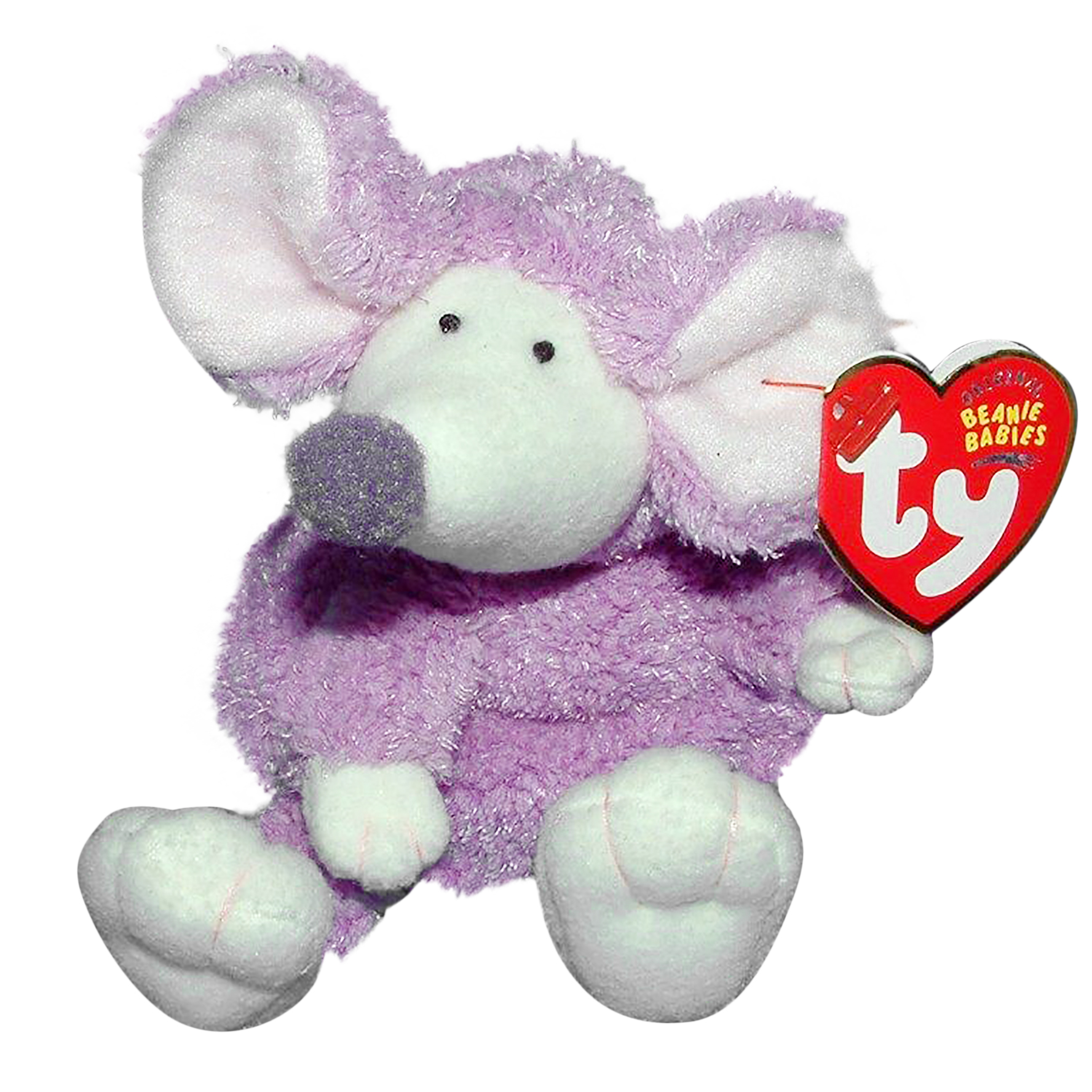 Details About Ty Beanie Baby Ratzo Mwmt Rat Purple 2004 - 