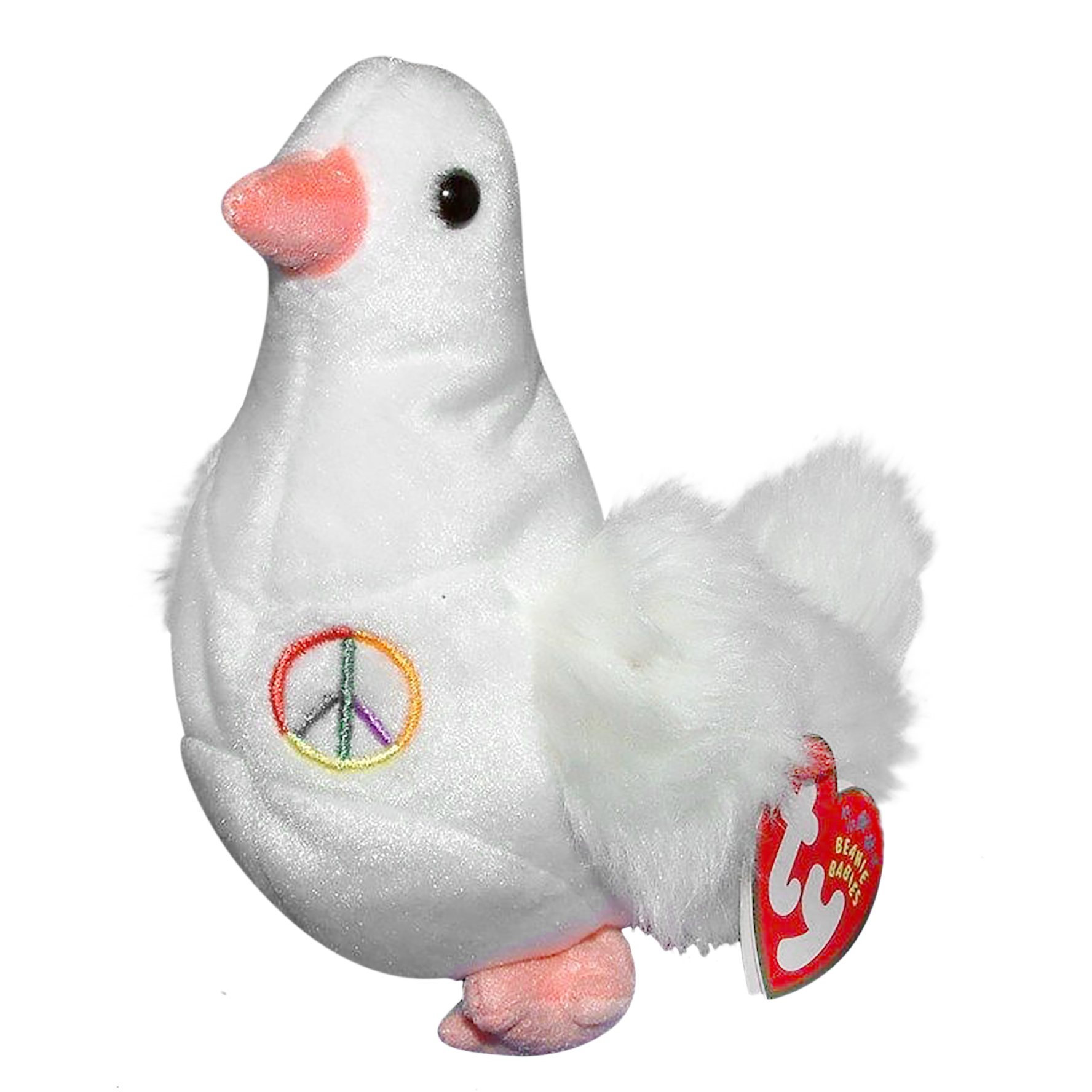 white dove plush