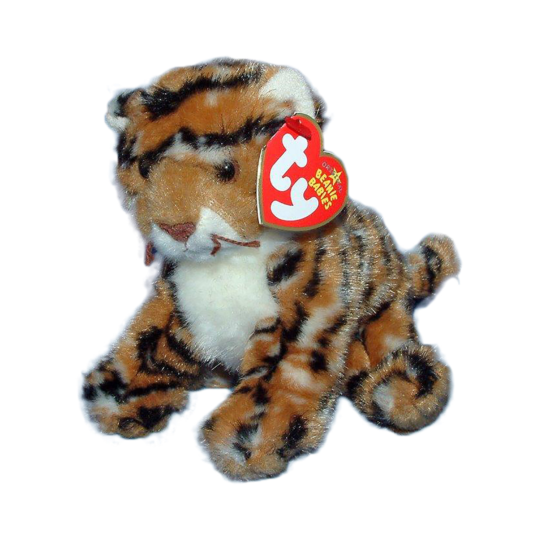 white tiger beanie buddy