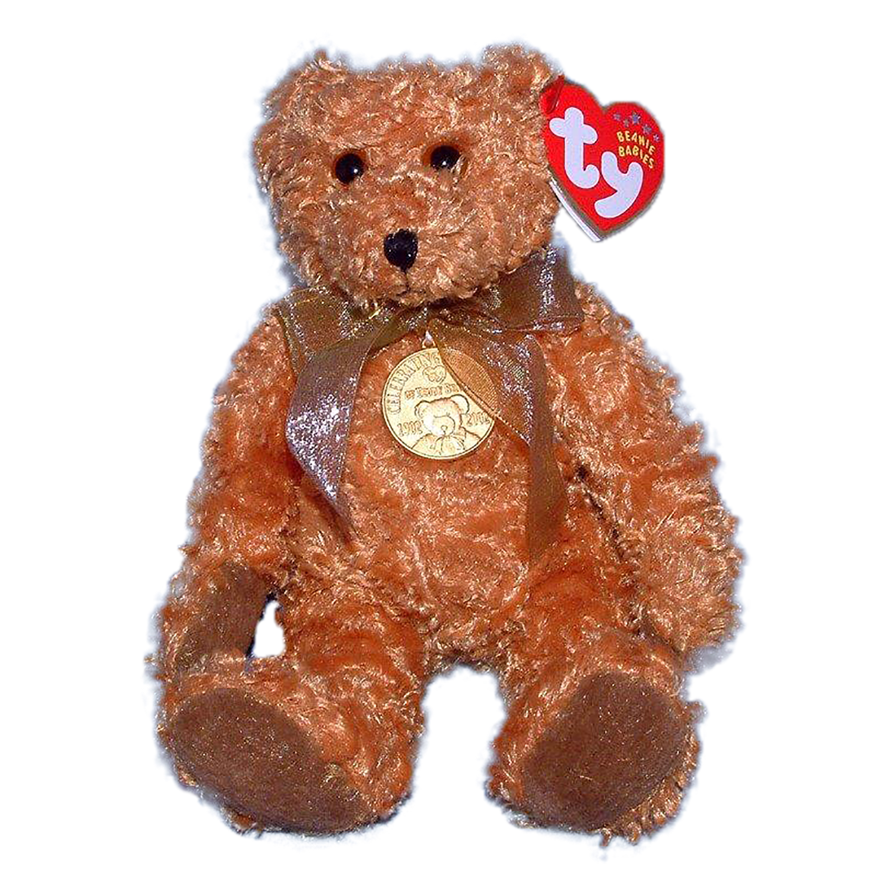 teddy teal beanie baby value